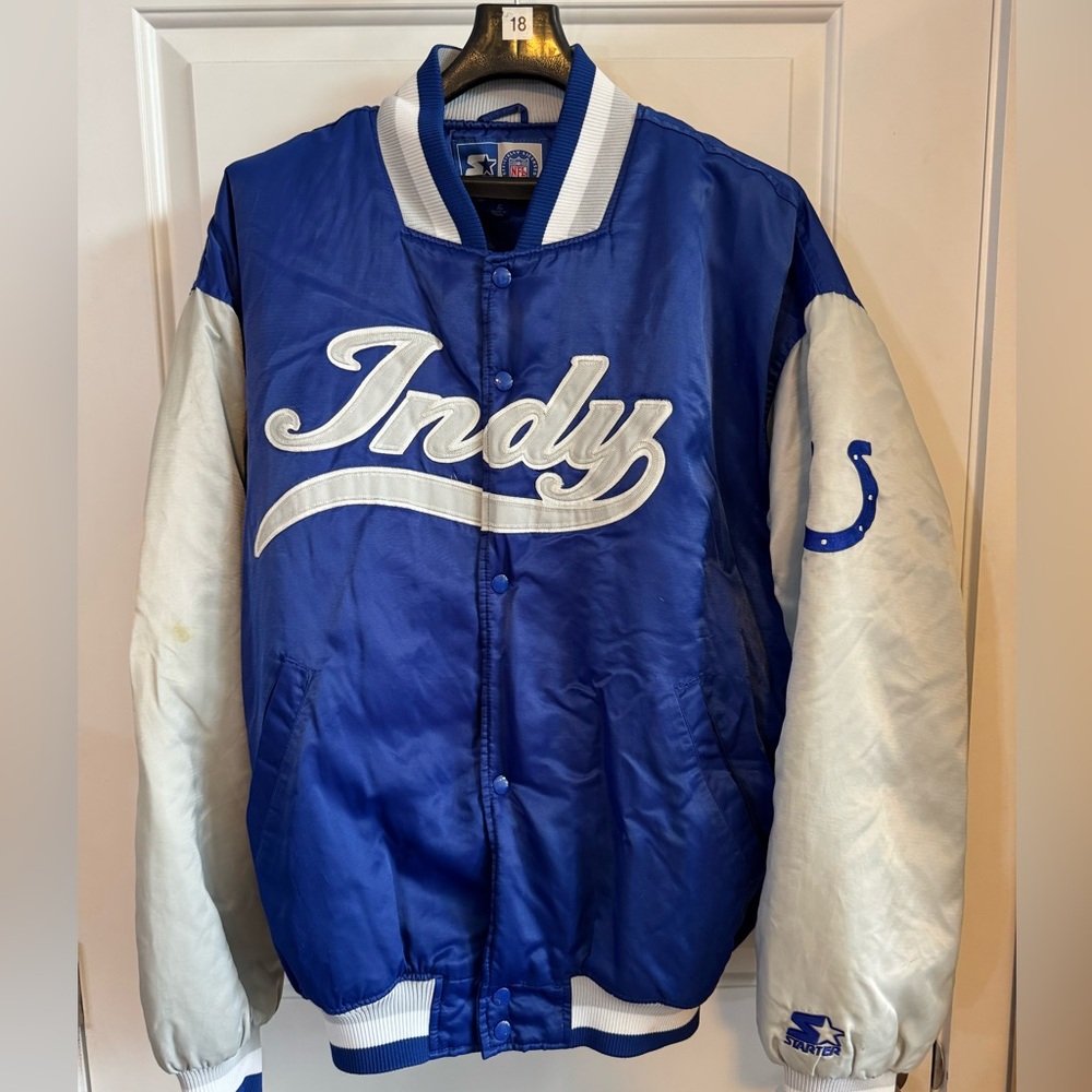 Starter Indy colts bomber jacket
